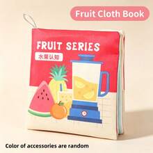 Infant Early Education Cloth Book Toy, Quiet Tear & Stick Cloth Book, Children's Enlightenment Intelligent Toy, 6-12 Months - Multicolor - View 21