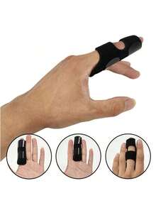 5 Finger Protectors - 3 For Middle, Ring, Index Fingers, 2 For Thumb And Pinky - Multicolor - View 6