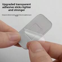 1Pair/2Pairs Stainless Steel Magnetic Cabinet Door Stopper, No-Drill Installation For Kitchen Cabinets, Wardrobes And Drawers, With Adhesive Backing For Damage-Free Installation - Silver - View 10