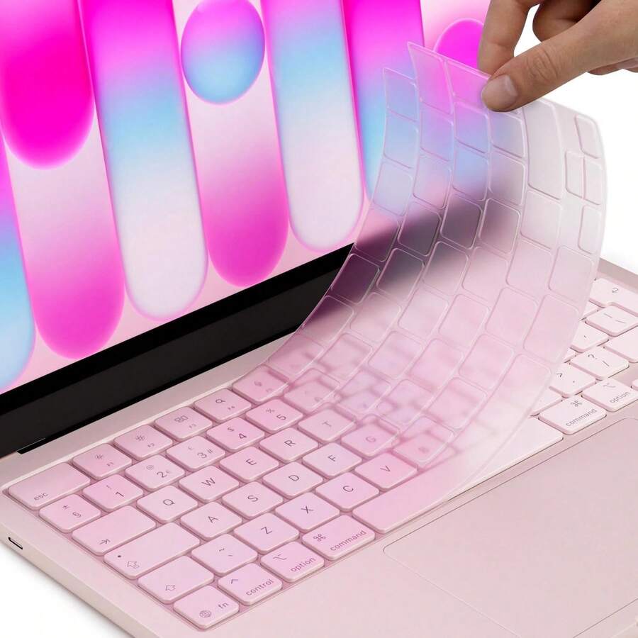 SDYIGOE Colour TPU Keyboard Cover For MacBook Neo 13 Inch A18 Pro A3404, 512GB/256GB Bush Pink Citrus Indigo US/EU - View 1