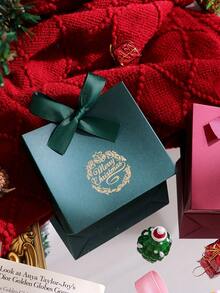10pcs Christmas Gift Boxes, Christmas Gift Decoration Boxes, Christmas Decor Gift Boxes, Christmas Party Supplies Gift Boxes, Christmas And Valentine's Day - View 8
