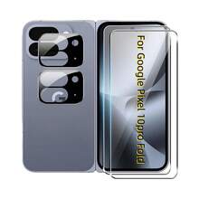 4pcs/Set Kompatibel Dengan Google Pixel 10 A/Pixel 10pro Fold/Pixel 10/Pixel 10pro/Pixel 10pro XL/Pixel 11/Pixel 11pro/Pixel 11pro XL 2pcs Pelindung Layar Kaca Tempered + 2pcs Pelindung Lensa Kamera Kaca Tempered, Dengan Fungsi Buka Kunci, Kit Perawatan Ponsel, Desain Tipis, Film Pelindung Smartphone, Desain Lensa Film Antena, Film Pelindung Layar Keamanan Ponsel - Clear - View 13