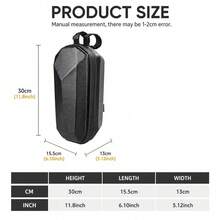 Hard-Shell Bicycle Front Bag, Perfect For Outdoor Sports. The EVA Hard Shell Is Shockproof And Drop-Resistant, With Smooth Zippers For Easy Installation. Compact Size Yet Large Capacity. Suitable For Cycling Enthusiasts And Commuters; Ideal For Mountain Biking, Daily Commuting, And Short Outdoor Activities. A Versatile Black Gear Bag. - Multicolor - View 7