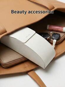 Prada Fashion Textured White Glasses Case, Luxury Storage Box, Travel Essential - White - View 3