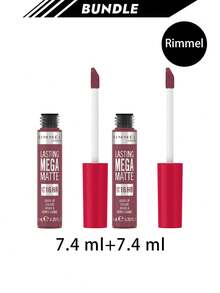 Rimmel [حزمة] Lasting Mega Matte 900 Ravishing Rose 7.4 مل * 2 - 900 وردة فاتنة - مشاهدة 1