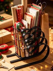 Christmas Stocking Hooks, Suitable For Fireplace Hanging - Long Sock Rack Can Also Be Used As Decorative Wreath Hook, Perfect For Use On Fireplaces, Countertops And Tables, Ideal Choice For Christmas Party Decoration, Holiday - Multicolor - View 9