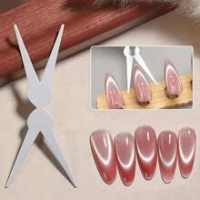 Beautizon Nailartlab 1件/4件 4合1纖細腰線強效貓眼凝膠美甲磁鐵，多功能UV凝膠指甲油花卉美甲工具磁棒，適用於居家美甲沙龍DIY，美甲用品，美甲工具，美甲藝術工具，返校季，美甲藝術，美甲工具，美甲貼片工具，美甲足部護理工具 - 彩色 - 查看 4