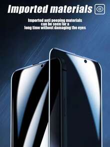 Mr. War Gorilla 2pcs Hydrogel Privacy Screen Protector, Only Supports Left And Right Privacy Protection, Clear Front View, Precise Cutouts Without Blocking Camera, Waterproof, Auto-Repair For Minor Scratches, Phone Accessories, Effective Screen Protection Against Scratches For Daily Use, Compatible With IPhone Duo/18promax/18pro/18/17e/17 Pro Max/17 Pro/17Air/17/16 Pro Max/16 Pro/16 Plus/16/15 Pro Max/15//14/13/12 And Other Models. - Black - View 7