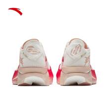 Sepatu Lari Maraton Balap Anta C202 G9 Generasi ke-2 dengan Pelat Karbon, Sepatu Olahraga Jarak Jauh Musim Gugur, Unisex - Putih/Merah-1 - View 4
