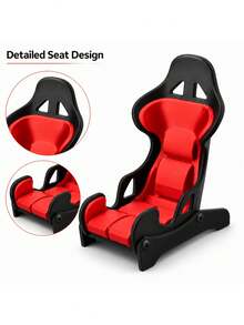 Racing Seat Style Phone Holder, Office Desk Phone Stand, Gaming, Video Watching And Desktop Universal Smartphone Stand, Halloween, Christmas Gift, Desktop Storage - A - View 6
