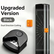 Portable A3/A4 Paper Cutter, DIY Small Portable Photo Die-Cutting Machine, Simple Precision Paper Cutter, Dual-Direction Plastic Paper Cutter, Suitable For School, Home And Office, Can Be Used For Cutting Photos, Cards, Scrapbooks. - Multicolor - View 22