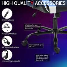 Gaming Chairs - Black - View 3