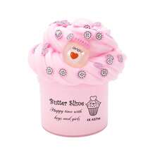 70ml 1/4pcs Cute Fragrant Soft Butter Slime Set With Milk Tea Pendant, Elastic Non-Sticky Colorful Slime, Suitable For Party Favors And Birthday Gifts - Multicolor - View 14