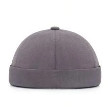 1 st herr-keps i street fashion, casual basic, enfärgad, justerbar, platt basebollkeps, lämplig för dagligt bruk - flerfärgad - Visa 3