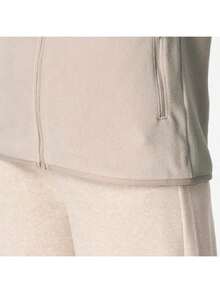 The North Face Women's Sports Fleece Jacket, Stand Collar Zip-Up Fleece Outerwear 8FJUN7J - Light Brown - View 6