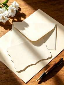 40pcs/20pcs/10pcs Mini Envelopes With Blank Note Cards, Small Self-Adhesive Envelopes, Suitable For Weddings, Small Parties, Love Letters, Holiday Cards, Gift Cards, Graduation Invitations, Baby Showers, Weddings And Birthday Cards - B - View 1