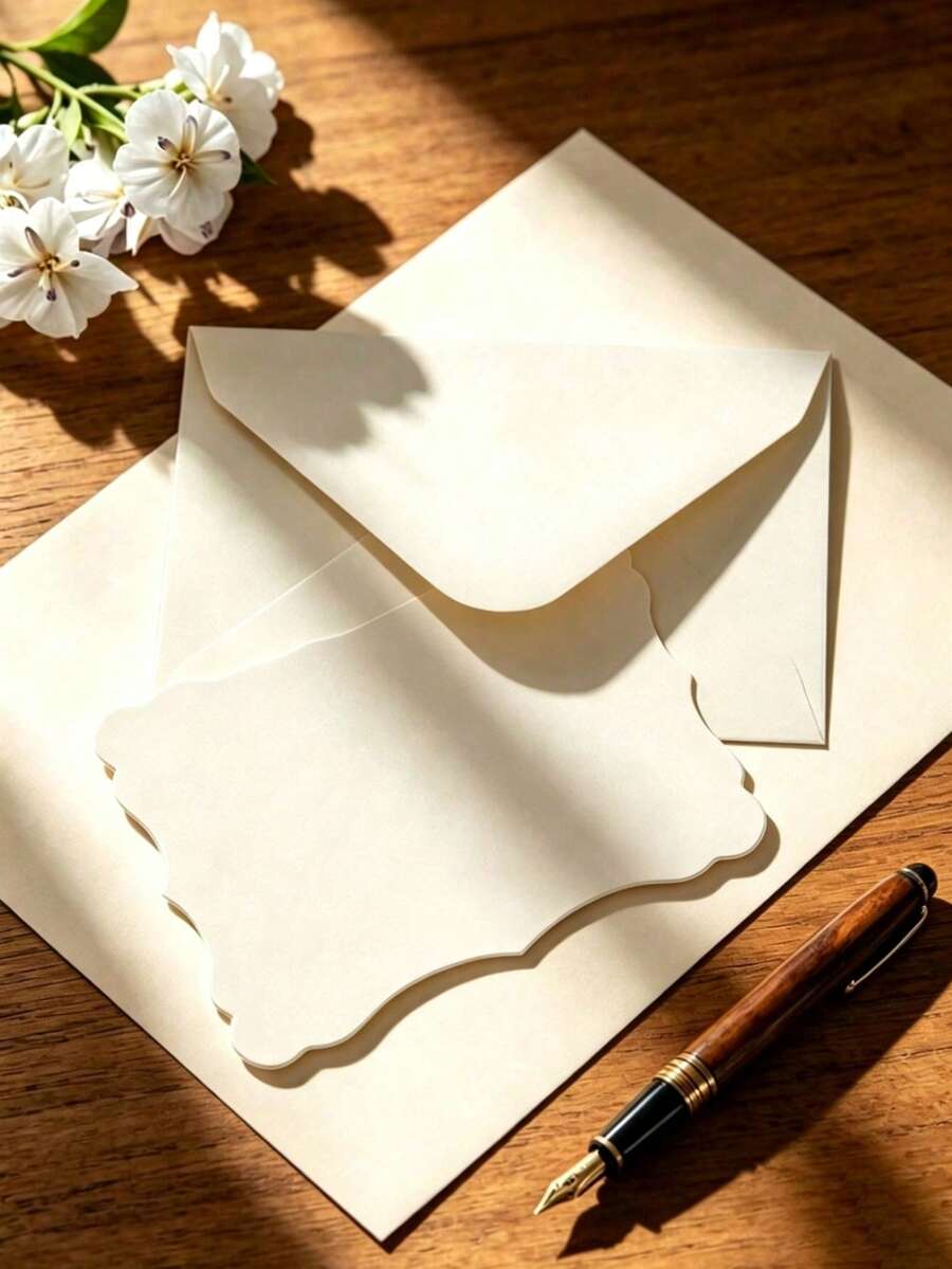 40pcs/20pcs/10pcs Mini Envelopes With Blank Note Cards, Small Self-Adhesive Envelopes, Suitable For Weddings, Small Parties, Love Letters, Holiday Cards, Gift Cards, Graduation Invitations, Baby Showers, Weddings And Birthday Cards - B - View 1