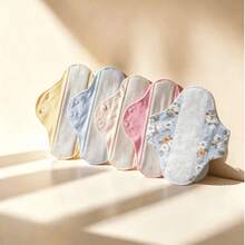 Reusable Sanitary Pads With Wings, Graphene Sanitary Pads, Washable Cloth Pads, Suitable For Postpartum And Menstrual Periods, Ideal Christmas Gift, Essential Postpartum Supplies - Multi-color - View 8