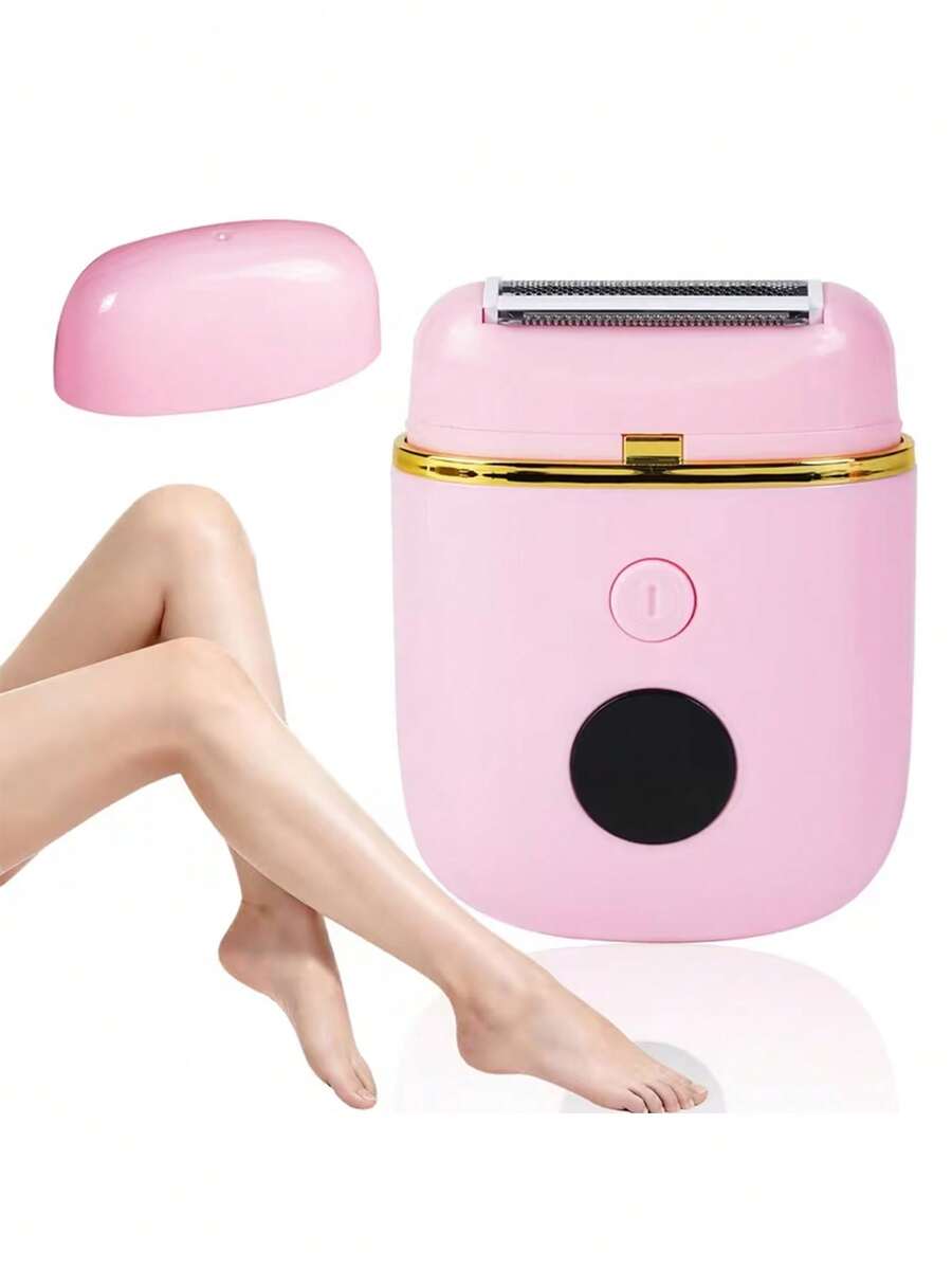 Electric Shaver For Women, 2-In-1 Bikini And Body Hair Trimmer, Painless USB Rechargeable Razor For Legs, Underarms, And Face, Portable Multifunctional Hair Removal Device Battery Capacity 300mAh - View 1