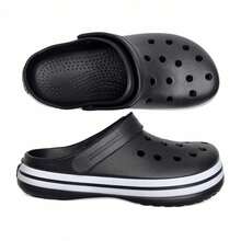 Babuche Masculino Confortável Leve Casual Antiderrapante - Preto - Visão 2