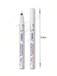 NOVO Eyeliner Cair Berwarna Tahan Air dan Keringat – Ujung Ultra Halus, Cepat Kering dan Anti Luntur, Tersedia dalam Berbagai Warna Cerah. Ideal untuk Riasan Mata Kreatif untuk Pesta dan Panggung. - 03# Putih susu - View 12