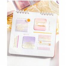 NOTE FOR Combo Sticky Notes, Your Color Series, Simple And Dreamy Gradient Style, For Messages And Memos - one-size - View 11