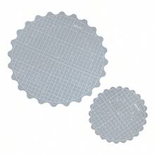 1pc Creative New Rotatable Round Cutting Mat Suitable For DIY Handmade Model Assembly Crafting Carving Works Non-Slip 360 Degree Rotating Base - Rotating Cutting Mat - View 7