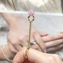 Cabin puff 1pc Fine Glitter Round Bead Cigarette Holder, Multi-Color Options, Cigarette Stand, Fixed Bracket, Smoking Accessory, Small Gift Item - View 9