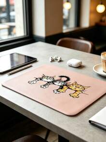 Fun Cat Pattern Mouse Pad With Cute Cat Design, Ergonomic EVA Wrist Rest, Non-Slip Memory Foam Mouse Pad, Comfortable Skin-Friendly Desktop Support Pad, Suitable For Office Computer And Laptop, Lightweight And Portable, Perfect For Campus, Office Supplies, Valentine's Day Gift, Christmas And Halloween Gift For Your Loved Ones - View 6