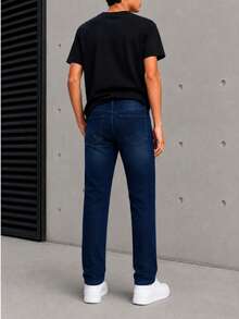 Tween Boys Jeans - Dark Wash Blue - View 4