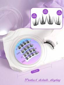 Magnetic Glue-Free Design Flying Eye Makeup Beginner Quick & Easy Wear - View 5