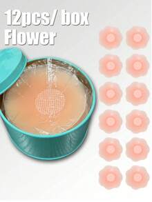 12/2pcs Reusable Invisible Nipple Covers, Seamless & Non-Slip, Suitable For Various Occasions, Summer Essentials - Style Type - View 9