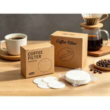 51/53/58mm Italian Coffee Machine Round Filter Paper, White, 100 Sheets, Moka Pot Filter Paper, Back To School Essential - Espresso Machine Filter Moka Pot Filter Paper - View 5