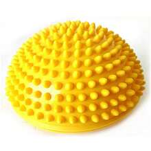 1pc Multi-Color (Random) Textured Half-Dome Exercise Balls - PVC, Soft And Durable, Ideal For Muscle Relaxation, Fitness Training And Balance Exercises, Balance Training Equipment | Colorful Exercise Gear | Pvc Construction, Exercise Additions - Multicolor - View 10