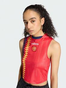 Adidas Originals Women's SPAIN BB JSY Sports Casual Tank Top KE2290 - Redwood - View 5