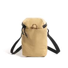 Men Sling Bag, Black Grid Print Mini Crossbody Shoulder Bag, Adjustable Strap Multi Pocket Storage, For Daily Commute Outdoor Travel, Durable Casual - Multicolor - View 12