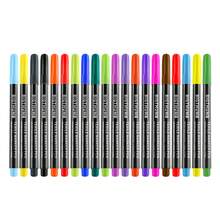 1pc 30/24/8/6 Colors Fabric Marker Set, DIY Colorful Round Tip Fabric Pens, Waterproof Hand-Drawn Graffiti Markers For Canvas Bags And Fabric Painting - Multicolor - View 4