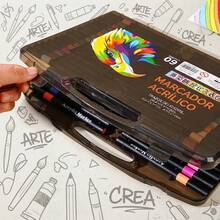 Kids Coloring Pens & Markers - Black - View 6