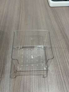 Transparent Acrylic Pen Holder - Transparent Desktop Memo Rack, Office Stationery Storage Box, Desktop Accessory Storage Box, Compact & Minimalist, Compartment Storage Box - Multicolor - View 7