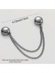 2/4/6/8/10 Pairs Magnetic Edge Clips, Detachable Cardigan Fasteners, No Nails Or Sewing Required, Metal Clips For Tightening And Shortening Pant Legs And Cuffs - A - View 11
