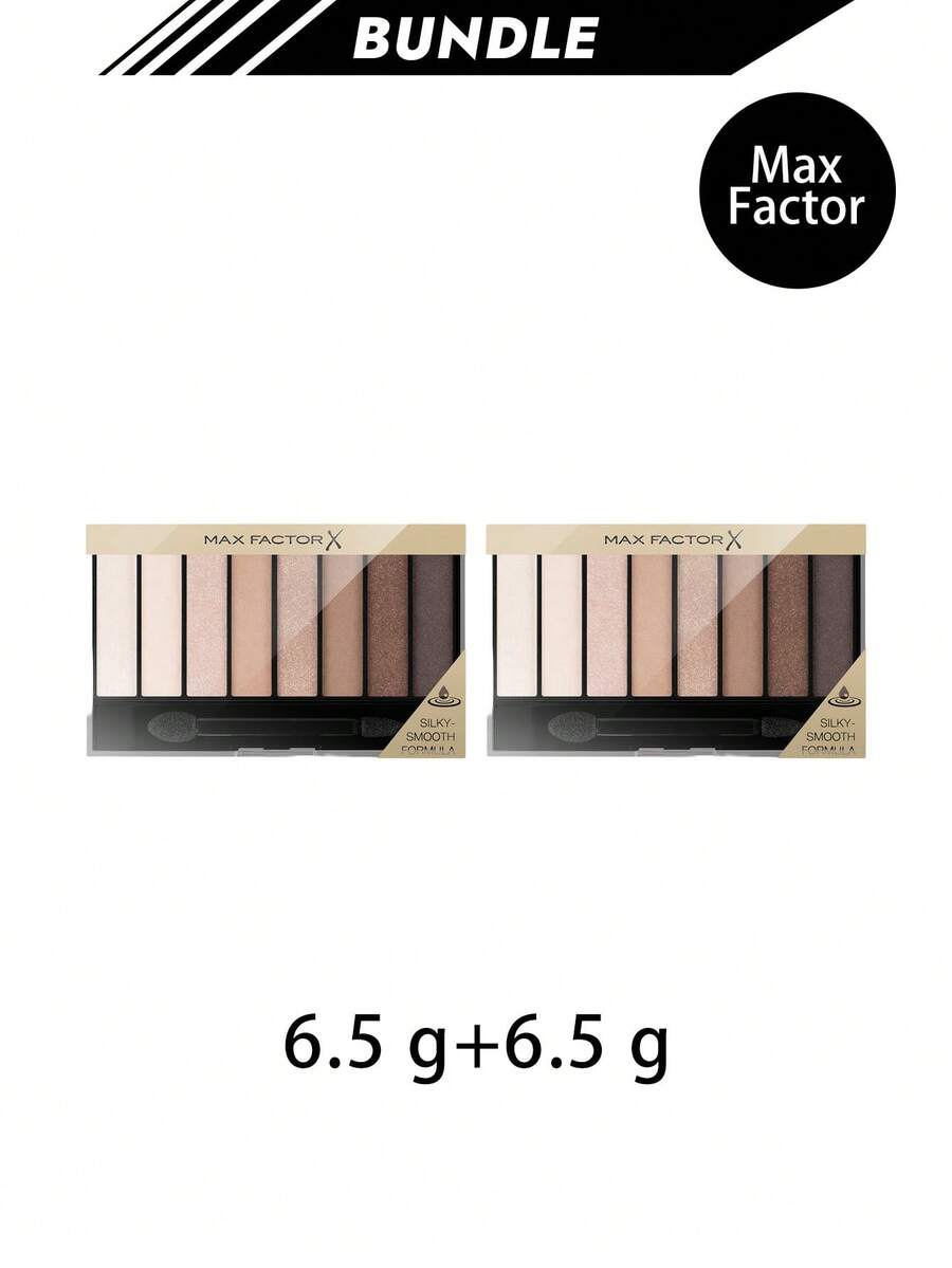 Max Factor [حزمة] لوحة ألوان نود ماستربيس كابوتشينو نودز 6.5 جرام * 2 - عراة الكابتشينو - مشاهدة 1