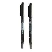 5pcs Dual-Tip Markers, Fine And Broad Tips, Creative Art Supplies, Fine Tip For Detail Work, Broad Tip For Outlining, Quick-Drying Ink Suitable For Painting / Calligraphy / Anime And More, Ideal For Artists, Students And Office Use - Sets - View 4