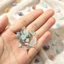 Natural Colorful Fluorite Gravel, Suitable For Aquarium, Fish Tank, Bonsai - Multicolor - View 6