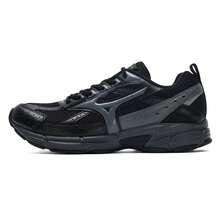 Mizuno New SPEED Retro Chunky Sneakers Lightweight Breathable Cushioned Running Shoes Unisex - Black/Grey - View 6