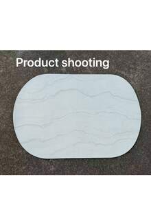 1pc Luxury Silica Gel Bath Mat, Minimalist Marble Pattern Mat, Bathroom Entrance Doormat, Available In Multiple Sizes, Bathroom Mat, Bathroom Carpet, Doormat, Small Rug, Carpet, Mat, Home Decor, Area Rug, Outdoor Mat, Home Decor, Area Carpet, Bedroom Carpet, Washable Carpet - Multicolor - View 3