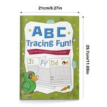 English Alphabet Tracing & Handwriting Practice Notebooks, A-Z Uppercase & Lowercase Letter Writing, ABC Letter Formation, Penmanship, Writing Practice, Fine Motor Skills & Early Learning Activities - Alphabet Tracing & Handwriting - View 3