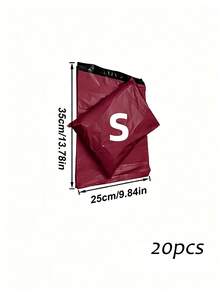 10/100pcs E-Commerce Shipping Packaging Bags, Super Strong PE Material, Self-Sealing, Multiple Sizes, For Holiday Peak Season Shipping, Thanksgiving Promotion Packaging, New Year Gift Mailing Bags - Multicolor - View 13