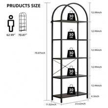 Bookcases - Siyah - Görünüm 2