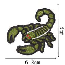Vintage Insect Embroidered Patches, Bee Butterfly Ladybug Scorpion Beetle Dragonfly Moth Patterns, Iron-On Adhesive Backing Patch, DIY Decorative Embroidery Applique For Clothes Hats Backpacks - 9PCS Insect Pattern - View 10