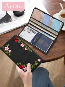Ladybug & Dots Car Registration & Insurance Document Holder – Vehicle Glove Box Organizer, Auto & Truck Storage Accessory, Ideal For Storing Important Papers, Driver Licenses, Passports, Cards, Small Auto Accessories And Other Documents. - Multicolor - View 14